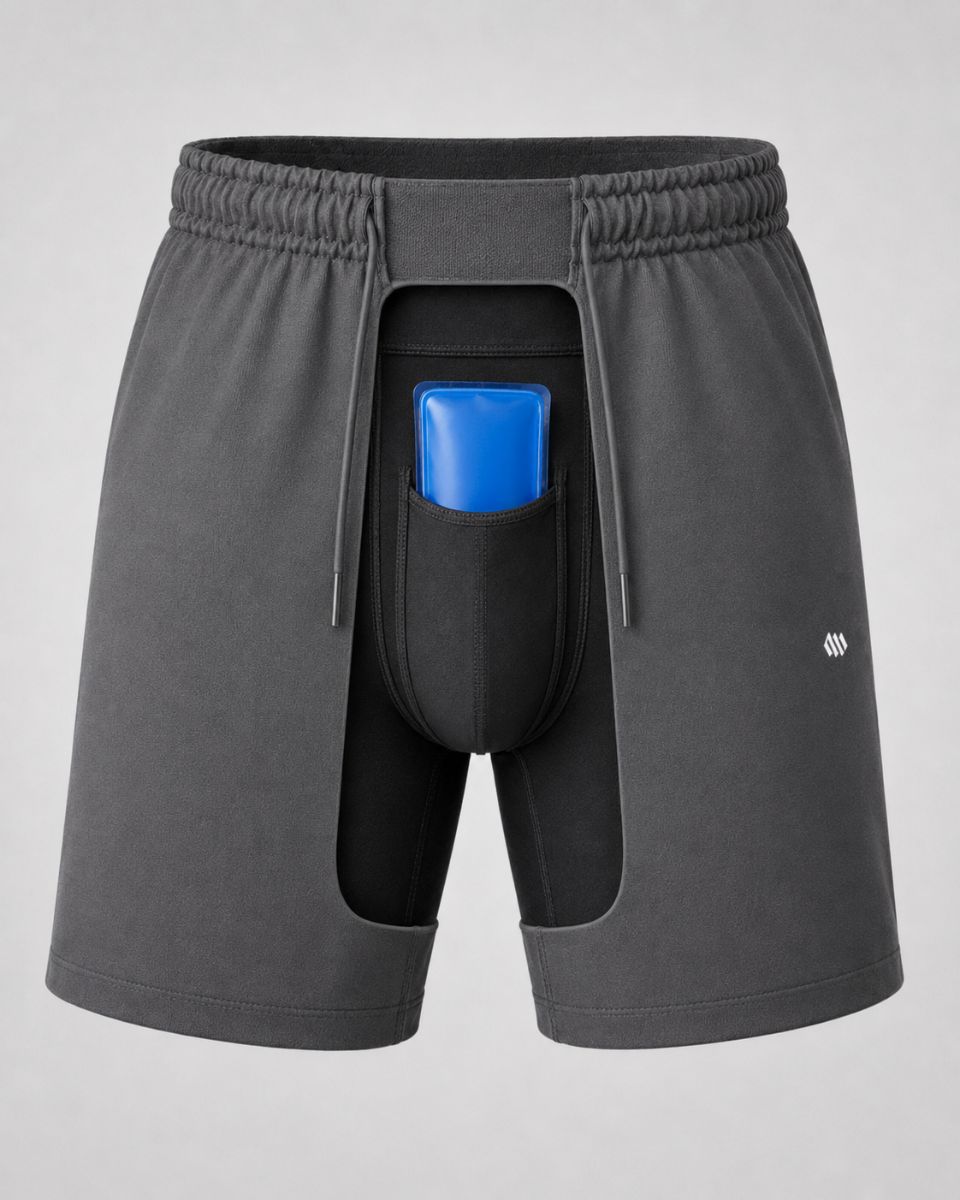 Cutaway of the Klutch Short showing the gel pocket