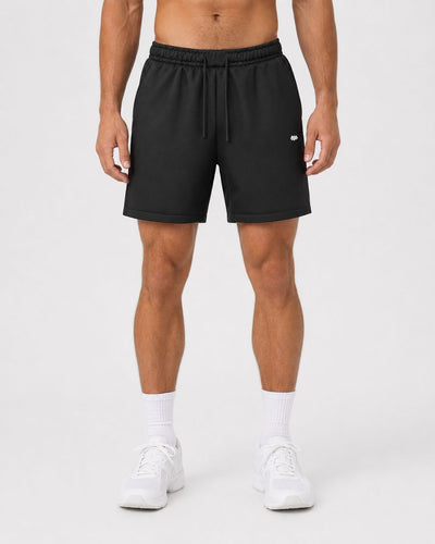 KLUTCH Layered Recovery Short, Black — front
