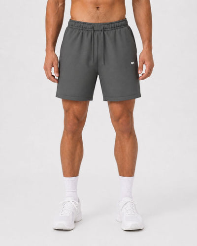 KLUTCH Layered Recovery Short, Grey — front