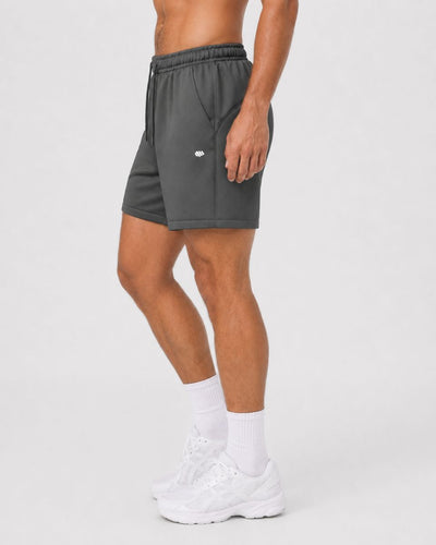 KLUTCH Layered Recovery Short, Grey — side